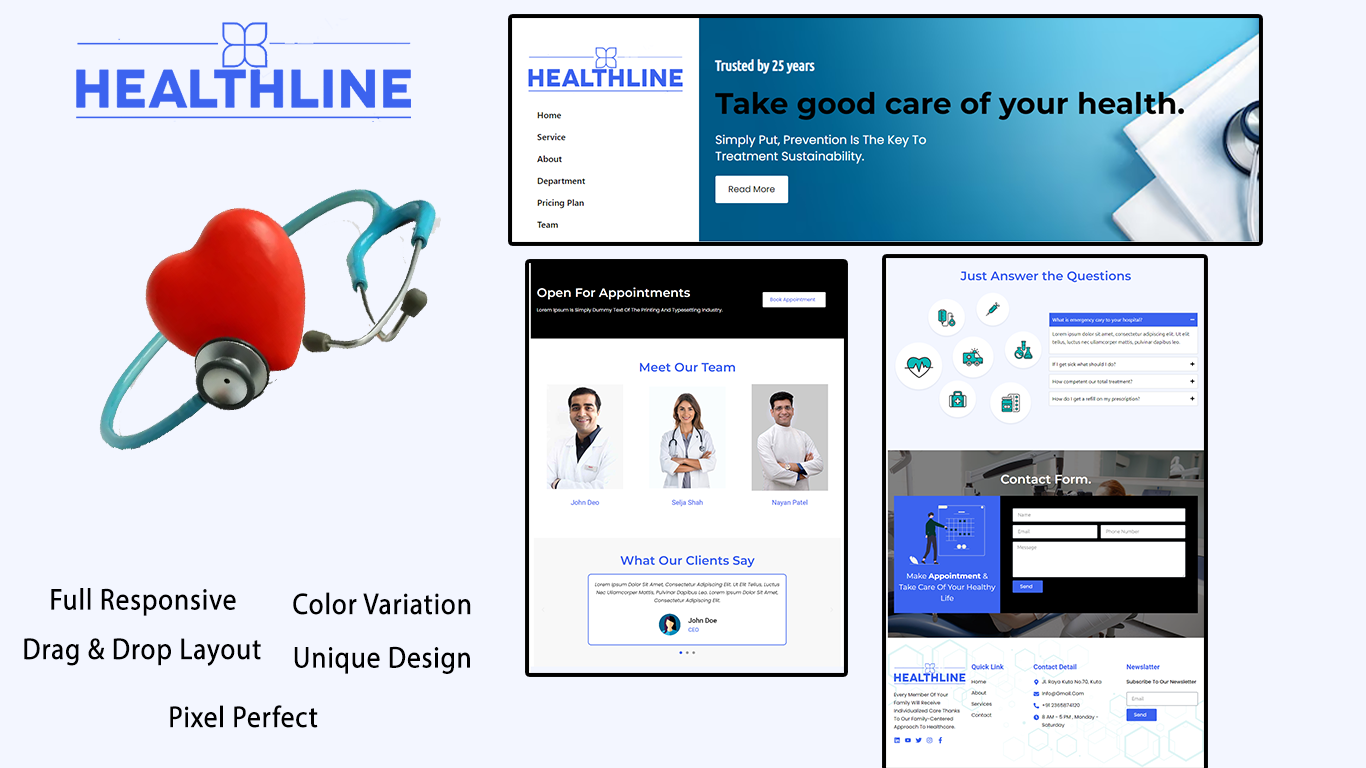 WordPress landing pages